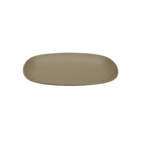 Shunta Melamine Rectangle Plate L29.2xW17.4xH3.5cm, Dark Beige, Iwamatsu