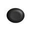 Shunta Melamine Round Plate Ø28xH3.1cm, Black, Iwamatsu
