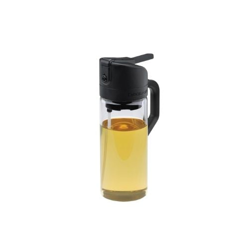 Dreamfarm Glass Oil Sprayer/Pourer/Doser H20cm, Black, Oileroo