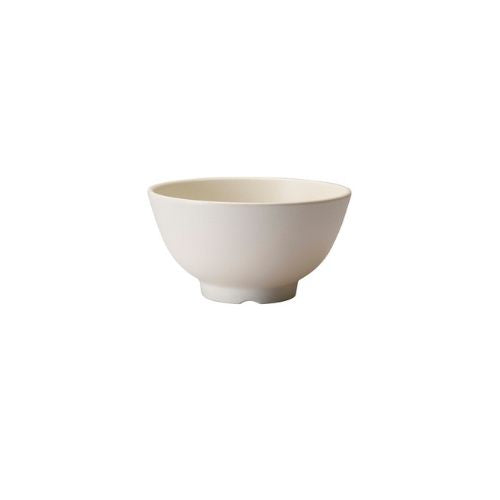 Shunta Melamine Round Bowl Ø16.5xH8.7cm, White, Iwamatsu