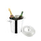 WNK Stainless Steel Oval Double Wall Insulated Cooler For 2 Bottles L32xW21.5xH23cm, 5.5L