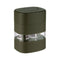 APS Abs 2 In 1 Salt &Pepper Mill With Adjustable Grinding Degree L6xW5xH8cm, Green, Boogie