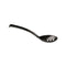 APS San Perforated Delicatessen/Olives Spoon L23xW6cm, Black, 6Pc/Set