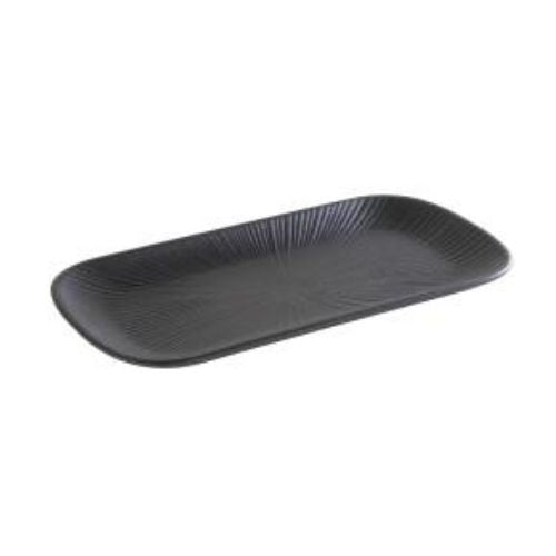APS Melamine Gn 1/3 Tray L32.5xW17.6xH2.5cm, Black, Nero