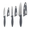 Culinare 3 Piece Knife Set Grey