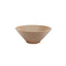 Shunta Melamine Round Bowl Ø22.5xH9.1cm, Brown, Iwamatsu