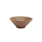 Shunta Melamine Round Bowl Ø25.5xH10.2cm, Brown, Iwamatsu