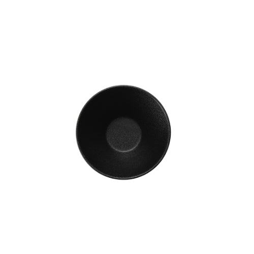 Shunta Melamine Round Bowl Ø16.4xH8.6cm, Black, Iwamatsu