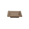 Shunta Melamine Rectangle Sauce Dish L9.1xW6.3xH2.5cm, Brown, Iwamatsu