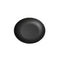 Shunta Melamine Round Plate Ø25.5xH2.9cm, Black, Iwamatsu