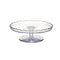 ToTT Polycarbonate Cake Stand For Dome Cover Cg1001-10 Ø27.9xH9.8cm, Clear