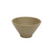 Shunta Melamine Round Bowl Ø12.5xH7cm, Dark Beige, Iwamatsu