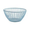APS Metal Round Basket Ø17.5xH8cm, Dream Blue, Svart