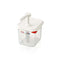 Araven Polypropylene Microwaveable Sauce Dispenser L17.6xW16.2xH19cm 2.6L, Flow Rate: 10ml/0.34Oz, Translucent