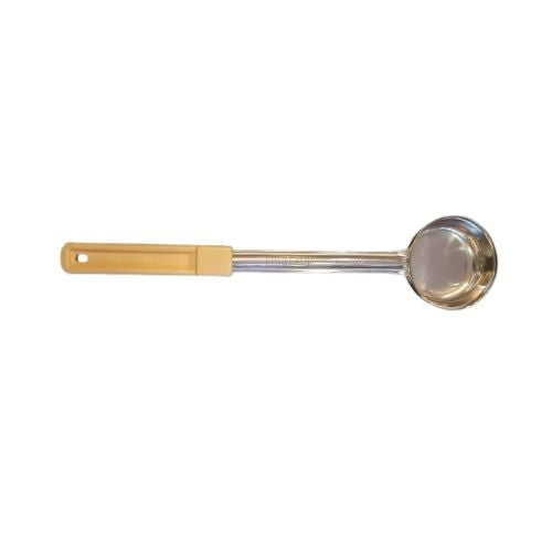 ToTT Stainless Steel One-Pc Solid Food Portioner 3Oz, Ivory Handle