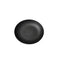 Shunta Melamine Round Plate Ø18xH2.1cm, Black, Iwamatsu