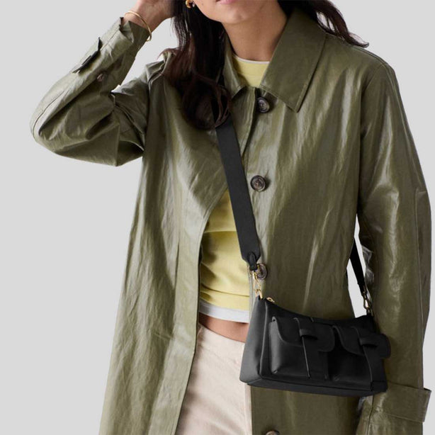 KATE SPADE Carter Ksnyl Small Cargo Crossbody Bag Black RS-KN673