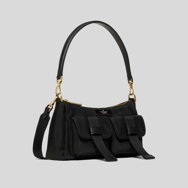KATE SPADE Carter Ksnyl Small Cargo Crossbody Bag Black RS-KN673