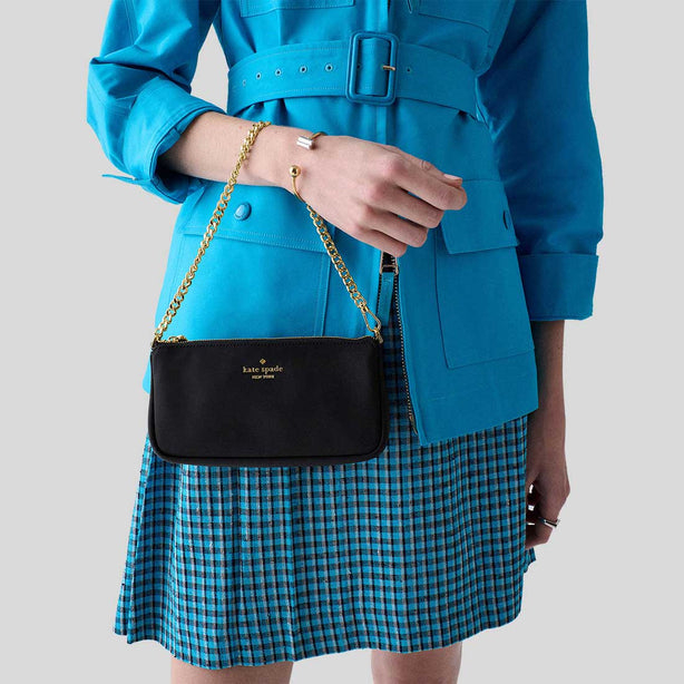 KATE SPADE Gemini Nylon Mini Bag Black RS-KN720