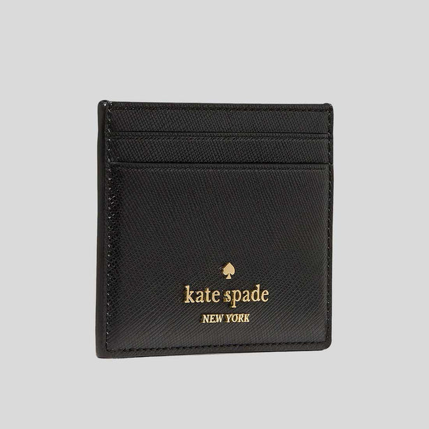 KATE SPADE Small Slim Card Holder Black KS-KN760