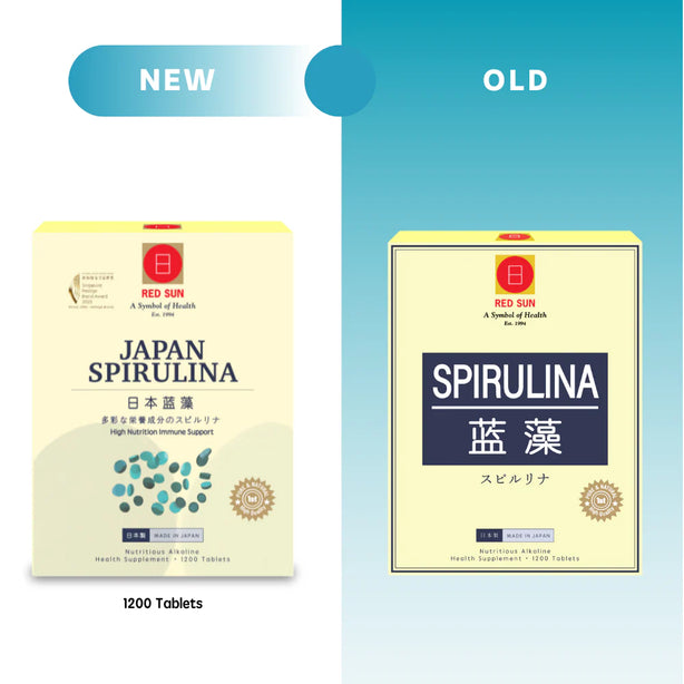 RED SUN Japan Spirulina