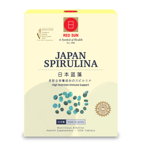 RED SUN Japan Spirulina