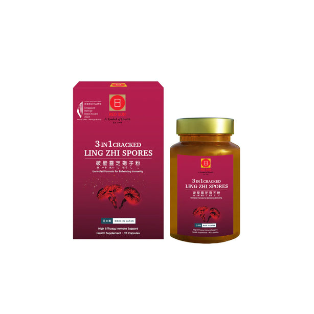 RED SUN 3-in-1 Ling Zhi Cracked Spores