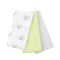 PANDA 100% Cotton Muslin Swaddle Blankets – 3 pack
