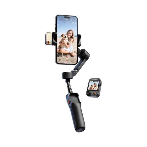 Hohem iSteady V3 Ultra 3-Axis AI Phone Gimbal with Detachable Remote