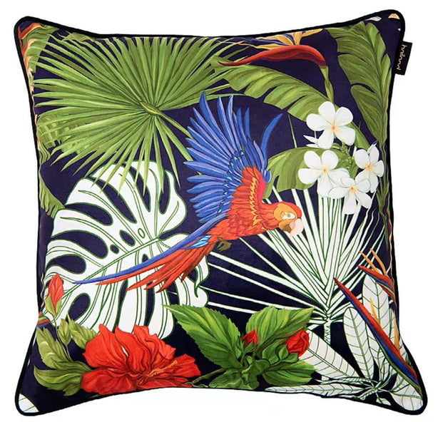 Piping Parrot 2 Cushion Covers Set of 2 (45cm x 45cm)