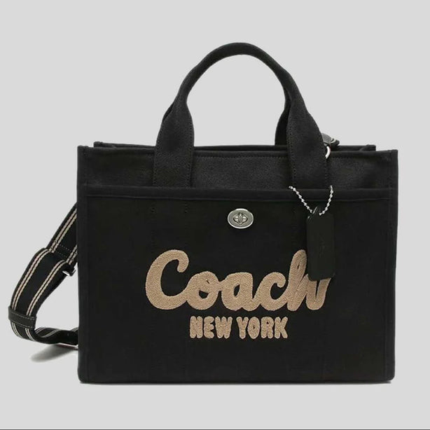 COACH Cargo Tote Bag Black RS-CP158