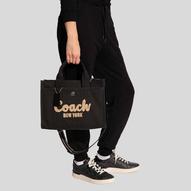 COACH Cargo Tote Bag Black RS-CP158