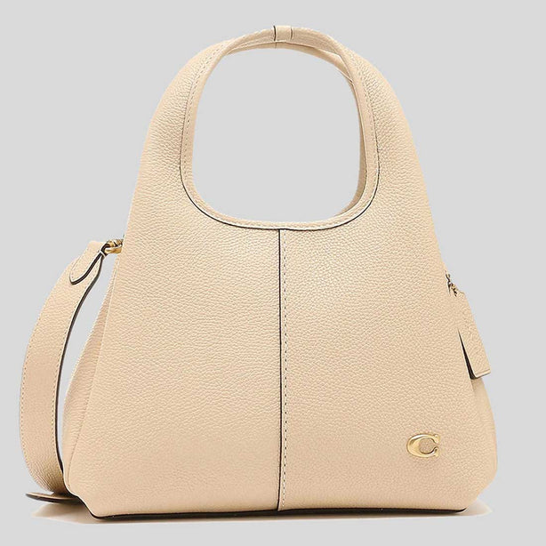 COACH Lana Shoulder Bag 23 Ivory RS-CM545