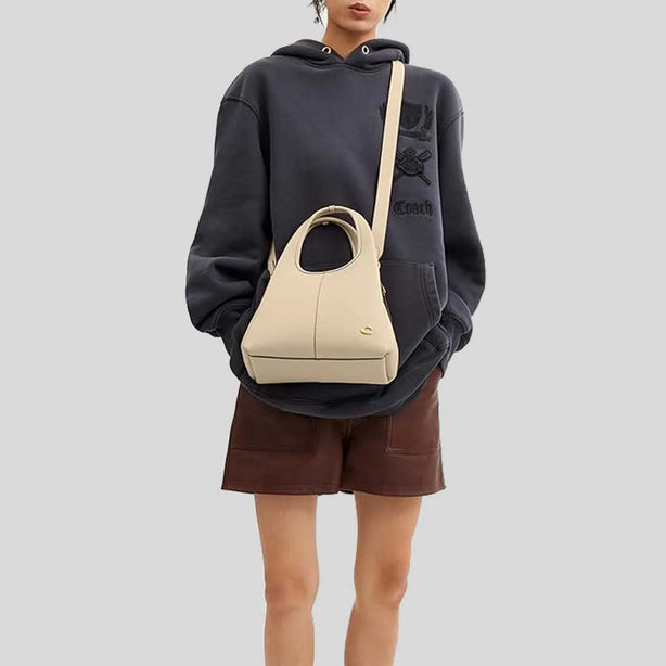 COACH Lana Shoulder Bag 23 Ivory RS-CM545