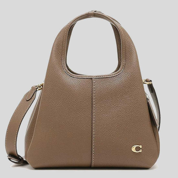 COACH Lana Shoulder Bag 23 Dark Stone RS-CM545