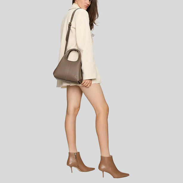 COACH Lana Shoulder Bag 23 Dark Stone RS-CM545