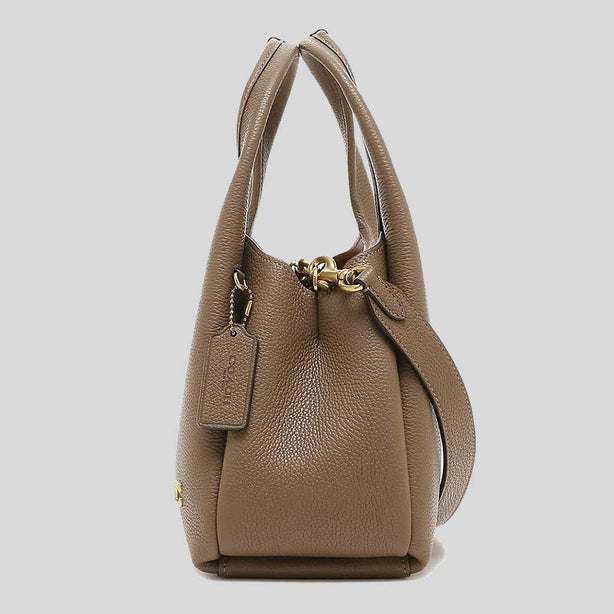 COACH Lana Shoulder Bag 23 Dark Stone RS-CM545