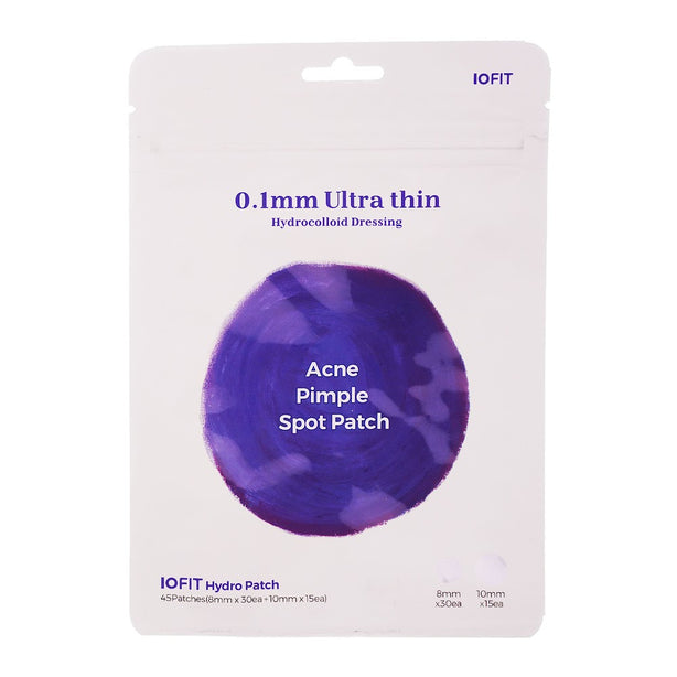 TENFIT- Hydro Patch – 0.1mm Ultra Thin Patch (8mm x 30pcs / 10mm x 15pcs)X5pack [International Shipping]