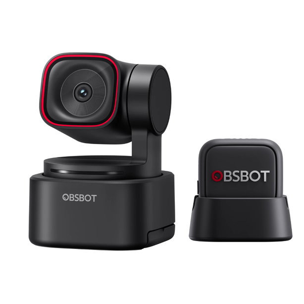 OBSBOT Tiny 3 Lite AI-Powered Spatial Audio 4K PTZ Webcam + VOX SE Microphone Combo