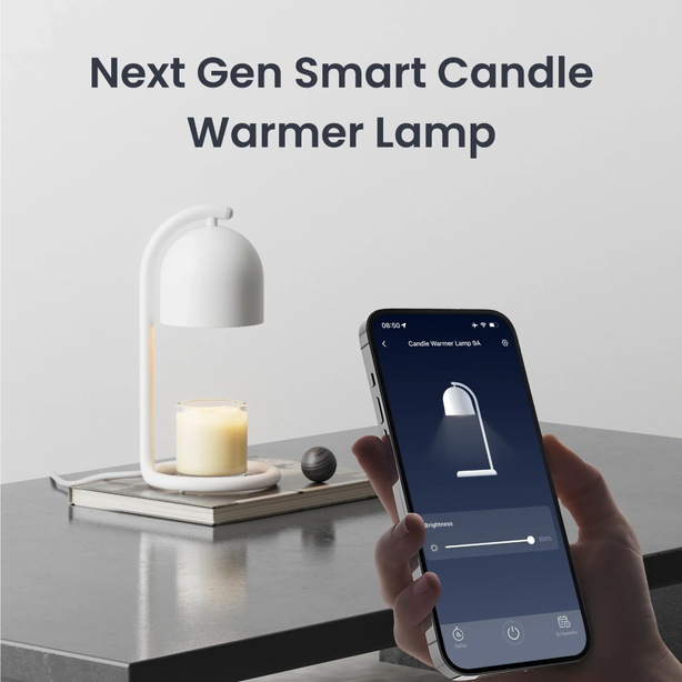 SwitchBot Candle Warmer Lamp Smart Dimmable Timer Light UK Plug