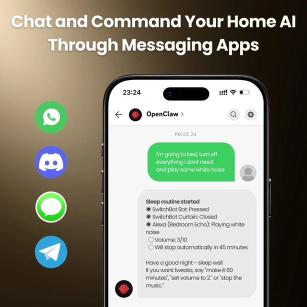 SwitchBot  AI Hub Smart Home Control Center WiFi IR Remote