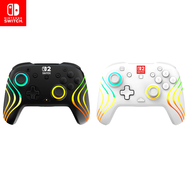 Turtle Beach Afterglow Wave Wireless Controller Compatible with Nintendo Switch 2