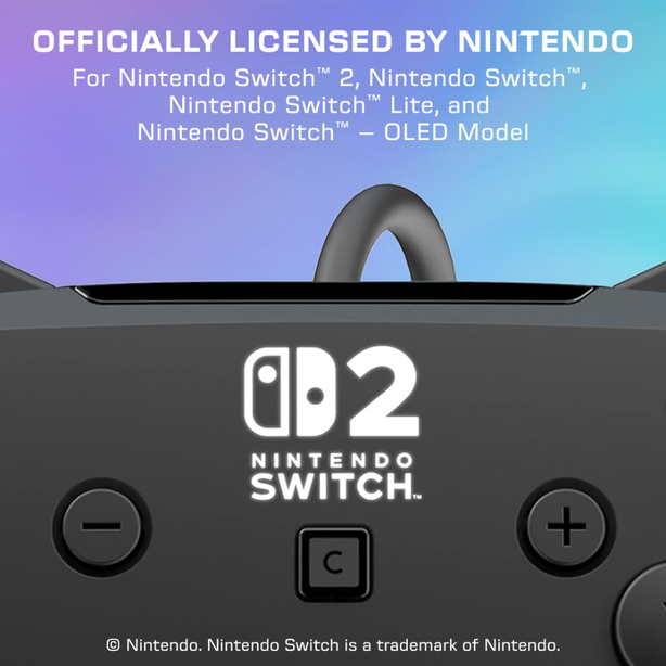 Turtle Beach Afterglow Wave Wireless Controller Compatible with Nintendo Switch 2