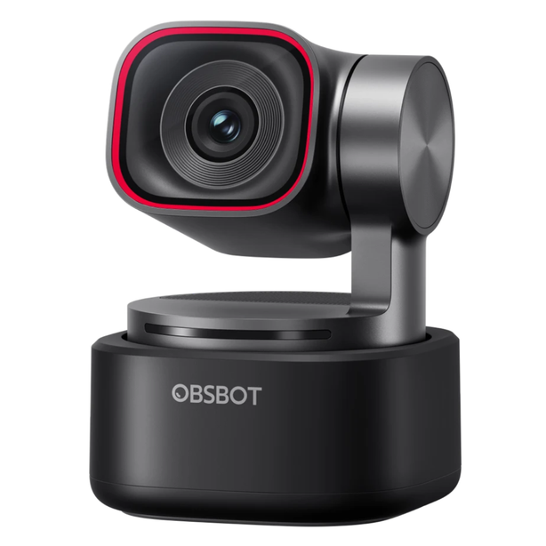 OBSBOT Tiny 3 AI-Powered Spatial Audio 4K PTZ Webcam
