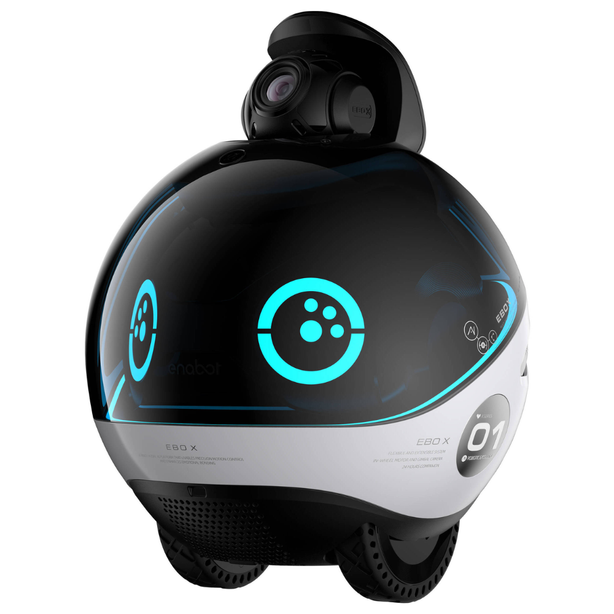 Enabot EBO X Smart Home Companion Robot with Alexa Built-in
