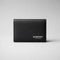 BURBERRY Leather Flint Card Case Black RS-81046991