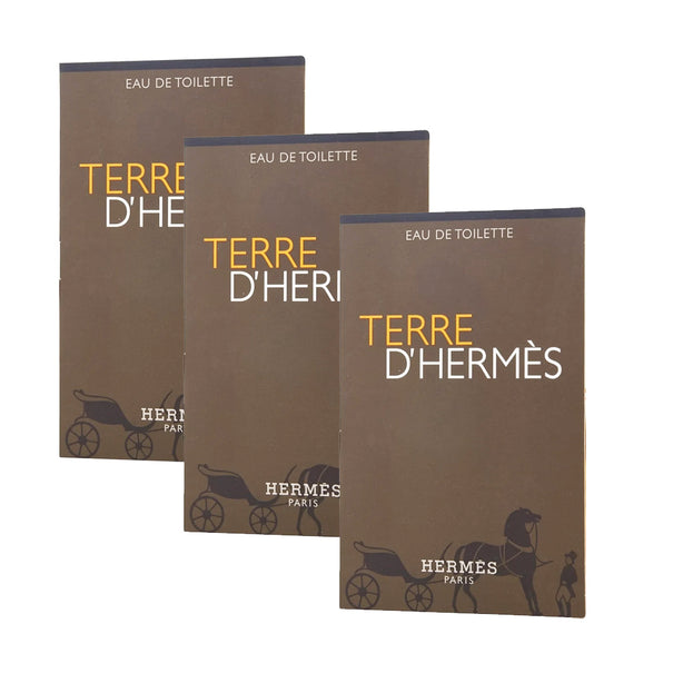 HERMES TERRE D'HERMES EDT 2ML (3 PIECES)