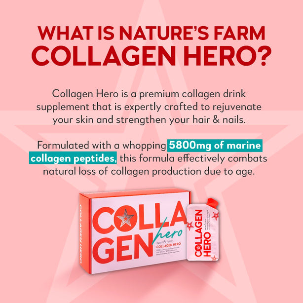 Nature's Farm® Collagen Hero 30s + Nature's Farm® Collagen Hero 10s