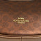 Coach Aria Shoulder Bag In Signature Canvas - Brown/ Copper CCL27