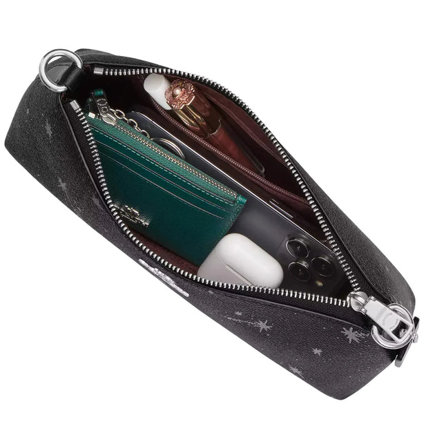 Coach Charlotte Shoulder Bag With Star Print - Black Multi CCL41